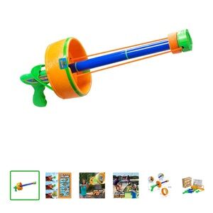 Zyclone Zing-Ring Blaster | Launches Rings 75ft! Super Fun